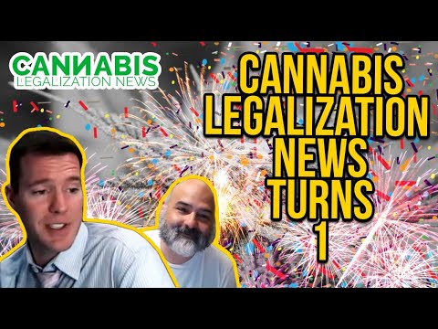 Cannabis Legalization News Turns One! Tom and Miggy have been streaming CLN for a year! Yay!