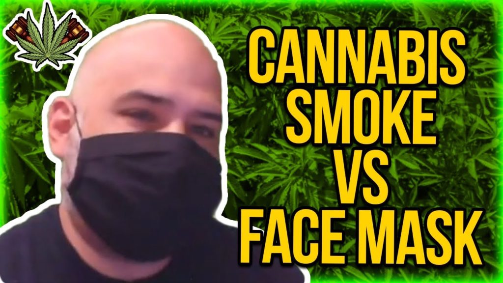 Cannabis Smoke vs Face Mask - Schlieren Imaging